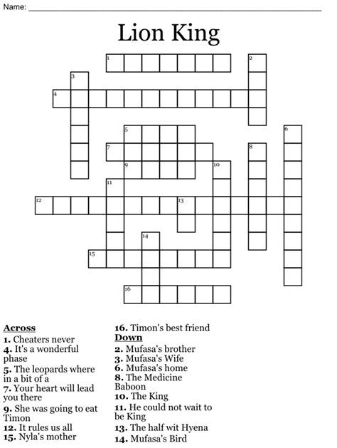 The crossword clue "The Joy Luck Club" author Amy with 3 letters was last seen on the February 14, 2023. . One of two lion king pals of simba crossword clue